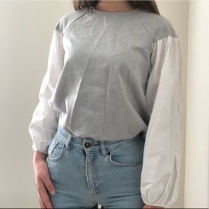 zara blouse — size s